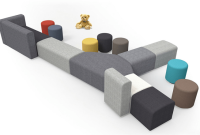 Modern Design Sectional Modular Living Room Sofas Sets Leather Couch ... Modern modular sectional furniture configuration