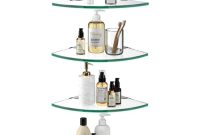Glass Corner Shelf | Floor and Decor Corner glass shelf furniture for display