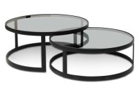 Modern Nested Coffee Table Set Tempered Glass Cocktail Table - Bed Bath ... Glass coffee table with nested trays furniture