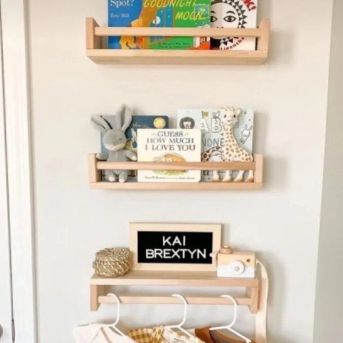 Minimalist wall-mounted storage furniture