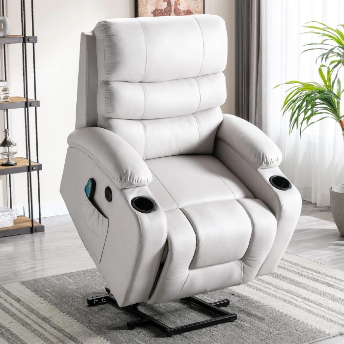 Recliner power lift chair furniture